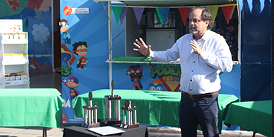 Inauguración de kiosco saludable en Liceo Malaquías Concha de La Granja