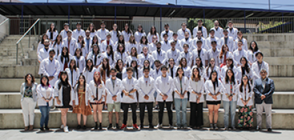 Estudiantes de medicina de la Usach que rindieron Eunacom 2024